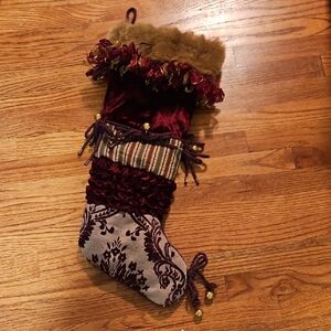 Vintage Serendipity Oversized Stocking